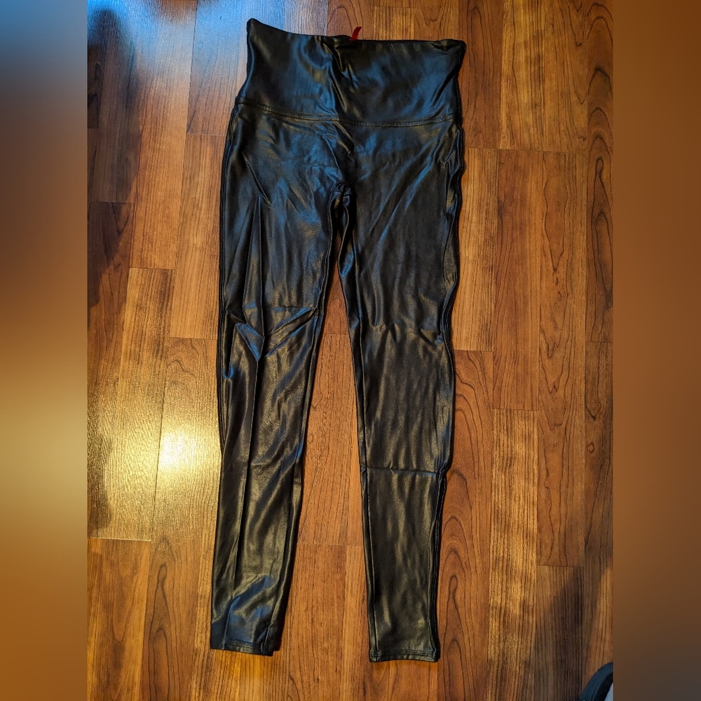Spanx Faux Leather Leggings